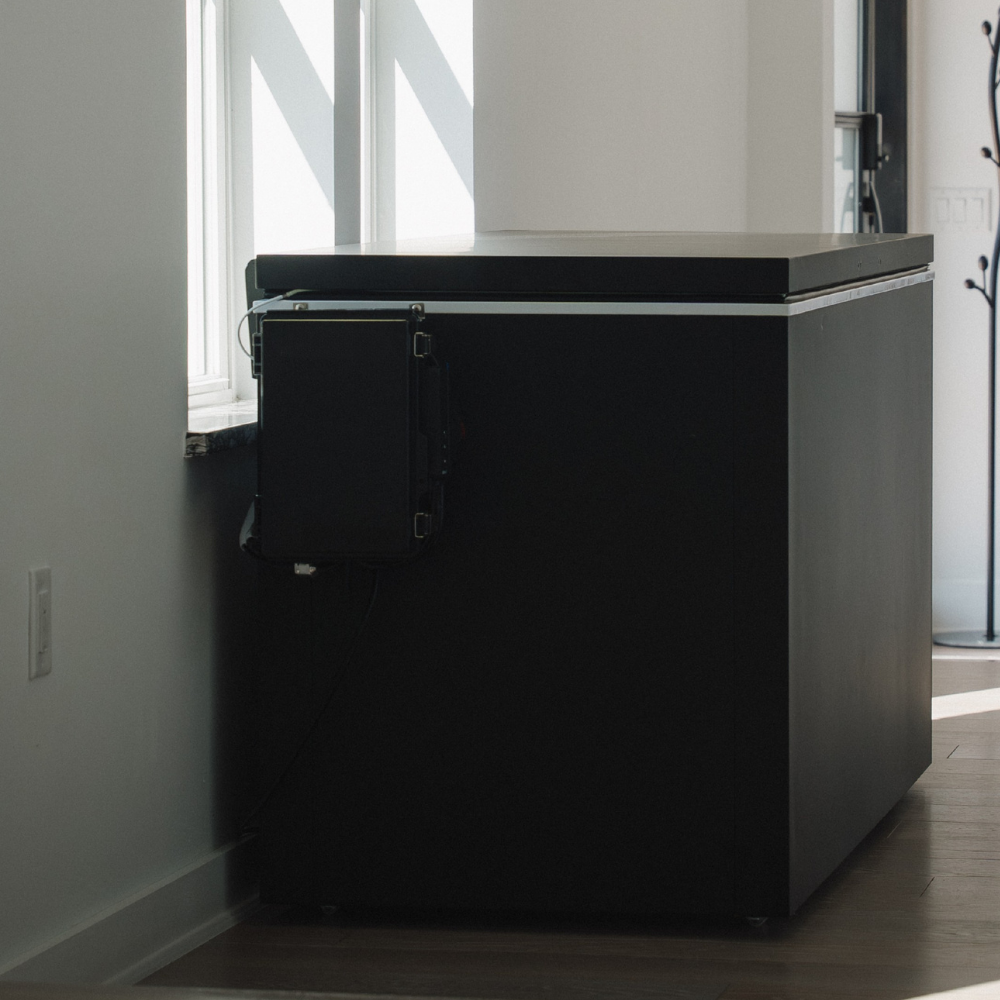 Matte Black Hardtop Residential Cold Plunge